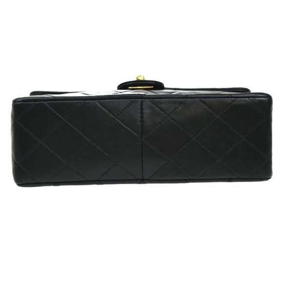 CHANEL CC Logo Mini Matelasse Chain Shoulder Bag Leather Black Vintage 836RF591 - Picture 7 of 15